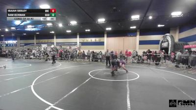 150 lbs Consi Of 64 #2 - Isaiah Seeley, GWC Tigers vs Sam Eckman, Guardian Knights