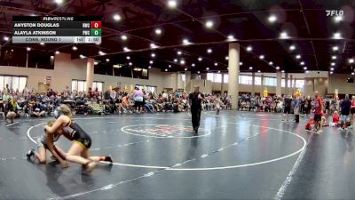 100+110 Cons. Round 1 - Anyston Douglas, Rabbit Wrestling Club vs Alayla Atkinson, PWC