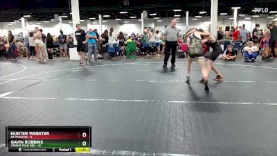 105 lbs Round 3 (4 Team) - Hunter Webster, 84 Athletes vs Gavin Robbins, Xtreme Team Red