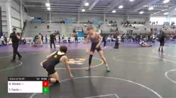 132 lbs Consolation - Nathan Shelek, WV vs Tyler Fouts, WA