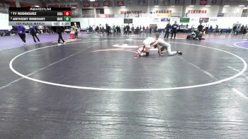 174 lbs 1st Place Match - Anthony Rinehart, Marian University (IN) vs Ty Rodriguez, Southeastern