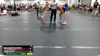 138 lbs Round 4 (6 Team) - Riley Carlucci, New England Gold vs David Purtee, Lake Erie WC