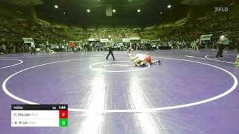140 lbs Quarterfinal - Gavin Bauder, Buchanan vs Kaden Pryor, Atascadero