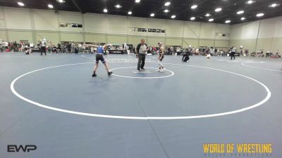 80 lbs Quarterfinal - Brantley Brunger, Tulsa Elite 12U 2 vs Jackson Parker, OK Elite 12U Orange