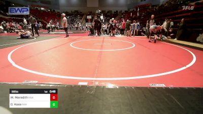 88 lbs Consolation - Matthew Meredith, Raw Wrestling Club vs Owen Koss, Raw Wrestling Club