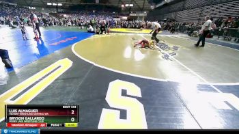 40 lbs Round 3 - Luis Almaguer, Victory Wrestling-Central WA vs Bryson Gallardo, Moses Lake Wrestling Club