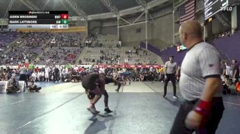 165 lbs Quarters & 1st Wb (16 Team) - Aiden Brosinski, Wartburg vs Mark Lattimore, Johnson & Wales (RI)