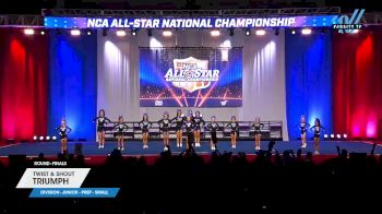 Twist & Shout - Triumph [2025 L2.2 Junior - PREP - Small Finals] 2025 NCA All-Star National Championship