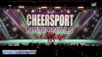 Cheer Florida Allstars - Phoenix [2026 L4 Senior - Small - A Day 2] 2026 CHEERSPORT National All Star Cheerleading Championship