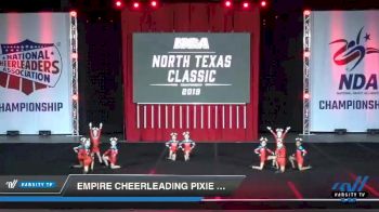 - Empire Cheerleading Pixie White [2019 Tiny PREP 1.1 Day 1] 2019 NCA North Texas Classic