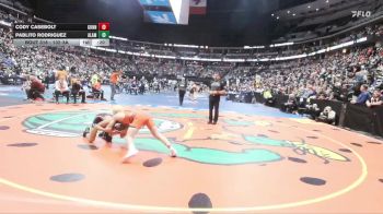 132-3A Cons. Round 3 - Pablito Rodriguez, Alamosa vs Cody Casebolt, Gunnison