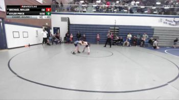 71 lbs Champ. Round 1 - Michael Muller, Cougar Wrestling Club vs Kyler Price, Brothers Of Steel Wrestling Club