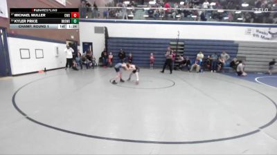 71 lbs Champ. Round 1 - Michael Muller, Cougar Wrestling Club vs Kyler Price, Brothers Of Steel Wrestling Club