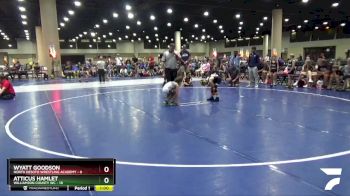 55 lbs Round 7 (8 Team) - Wyatt Goodson, North Desoto Wrestling Academy vs Atticus Hamlet, Williamson County WC