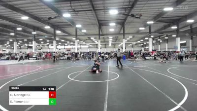 109 lbs Quarterfinal - Dejah Aldridge, Dva Wrestling vs Emily Roman, South Reno WC