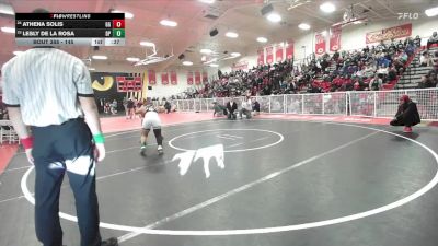 145 lbs Cons. Round 2 - Lesly De La Rosa, Dos Pueblos vs Athena Solis, Garden Grove