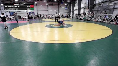 160 lbs Round Of 32 - Nathan McCartney, NC United vs Micah Thompson, CKWA
