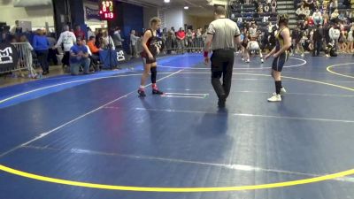 117 lbs Quarterfinal - Kaydence Sinclair, Central Cambria vs Josie Mason, West Greene