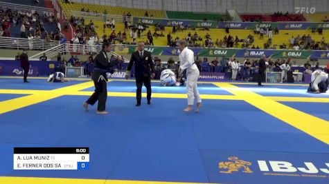 ANA LUA MUNIZ vs EDUARDA FERNER DOS SANTOS 2023 Brasileiro Jiu-Jitsu IBJJF