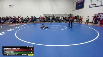 65-66 lbs Round 1 - Garrett Kittelson, Douglas Middle School vs Moises Vega, Centennial Middle School