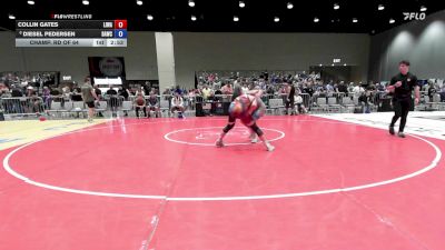 157 lbs Champ. Rd Of 64 - Collin Gates, Liberty Warriors vs Diesel Pedersen, Broken Arrow Wrestling Club