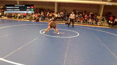 155 lbs Championship Bracket - Fabiola Cortez, Grand Island vs Marcela Colin, Scottsbluff