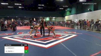 Match - Joshua Edmond, Mi vs Alek Martin, Oh