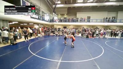 105-114 lbs Round 3 - Cash Tuttle, Delta Wrestling Club vs Dixon Parry, Star Valley Wrestling Club