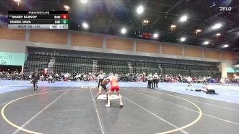 120 lbs Champ. Round 1 - Yandel Nava, Gregori vs Brady Schoof, McMinnville