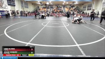 170 lbs Cons. Round 2 - Edwin Vasquez, Villa Park vs Josh Olvera, Canyon