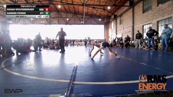 64 lbs Rr Rnd 5 - Hagan Wolfenberger, Keystone Kids Wrestling Club vs Kamden Peters, Standfast