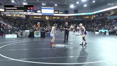 131 lbs Champ. Round 1 - Alexandra Szkotnicki, McKendree University vs Ragan Retell, Elmira College