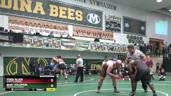 285 lbs Quarterfinal - Todd Allen, Buckeye (Medina) vs Burt Solomon, Westerville North