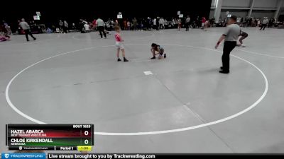 71-76 lbs Cons. Round 1 - Chloe Kirkendall, Nebraska vs Hazel Abarca, Best Trained Wrestling