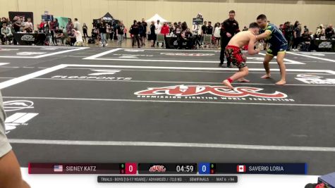 Sidney Katz vs Saverio Loria 2025 ADCC Orlando Open/Youth Trials