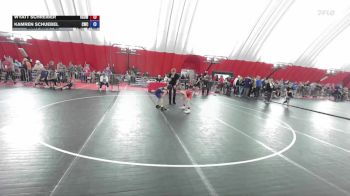 80 lbs Cons. Round 1 - Wyatt Schreiber, Victory School Of Wrestling vs Kamren Schuebel, Cadott Wrestling Club