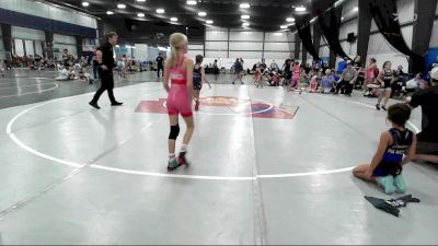 29 kg 7th Place - Rilynn Fowkes, Valkyrie Girls WC vs Parker Hoover, PA West Pink