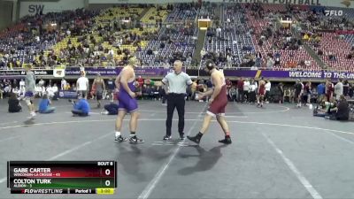 285 lbs Round 1 (16 Team) - Colton Turk, Albion vs Gabe Carter, Wisconsin-La Crosse