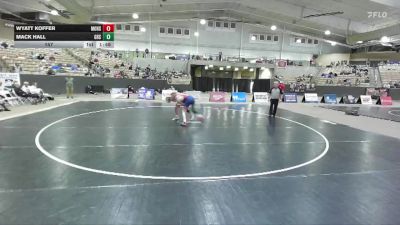 157 lbs Semis & 1st Wb (8 Team) - Mack Hall, Greeneville High School vs Wyatt Koffer, Montgomery Central High School
