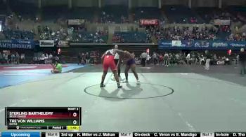 Champ. Round 1 - Tre`Von Williams, Rayne vs Sterling Barthelemy, Belle Chasse