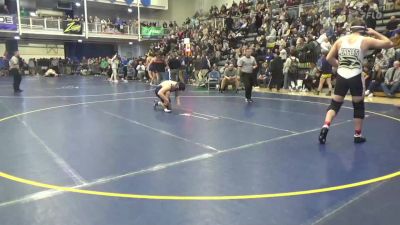 215 lbs R-32 - Landon Jobber-Spence, Stauntion River-VA vs Noah Knorp, Notre Dame GP