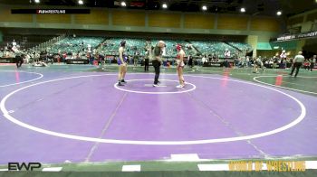 112 lbs Quarterfinal - Nevaeh Rodriguez, Atwater Wrestling vs Enola Ortega, Apollo Mat Club