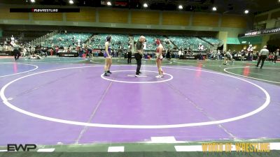 112 lbs Quarterfinal - Nevaeh Rodriguez, Atwater Wrestling vs Enola Ortega, Apollo Mat Club