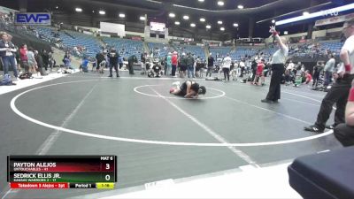 96 lbs Placement - Payton Alejos, Untouchables vs Sedrick Ellis Jr., Kansas Warriors 2