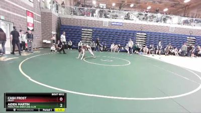 113 lbs Semifinal - Cash Frost, Frost vs Aiden Martin, Middleton Wrestling Club