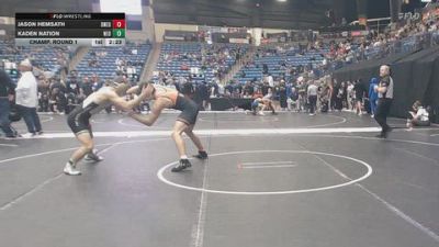 165 lbs Champ. Round 1 - Jason Hemsath, Doane University vs Kaden Nation, Northeastern Oklahoma A&M