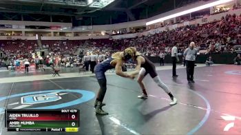 4A 172 lbs Semifinal - Amiri Mumba, Highland vs Aiden Trujillo, Aztec