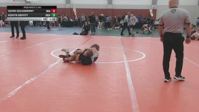 75 lbs Rr Rnd 3 - Gavin Goldsberry, Iron Horse Wrestling Club vs Kohyn Deputy, Orchard Wrestling Club