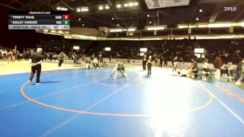 Girls 155 lbs Semifinal - Bailey Parker, Peninsula (Girls) vs Trinity Wahl, Sumner (Girls)