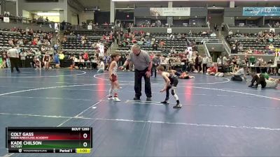 60 lbs Cons. Round 4 - Colt Gass, Moen Wrestling Academy vs Kade Chilson, Victory